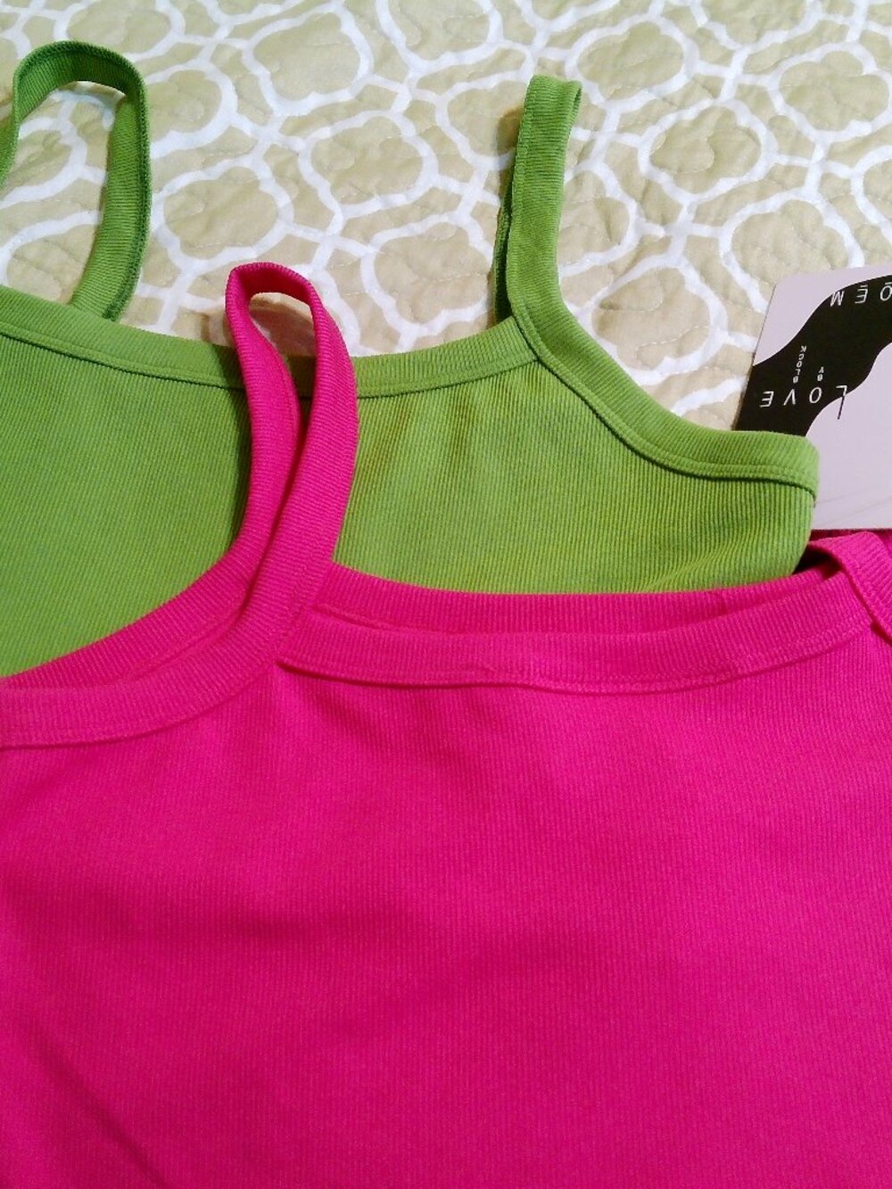 2 PC LOT SIZE SMALL NEW WITH TAGS LOVE POEM TOPS